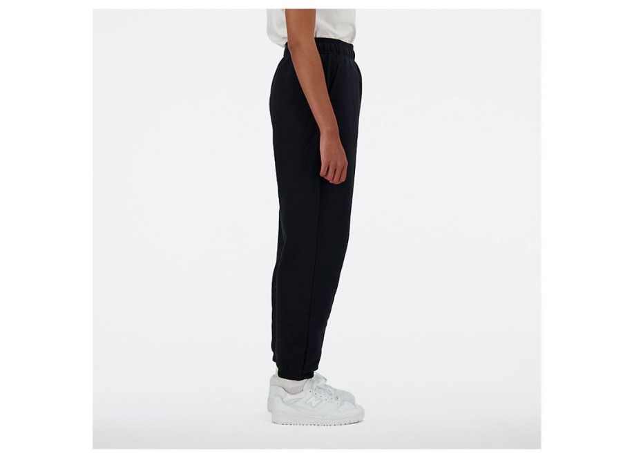 Women New Balance Matching Sets | Sport Essentials Fleece Jogger Black