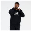 Men New Balance Hoodies & Sweatshirts | Sport Essentials French Terry Logo Hoodie Black