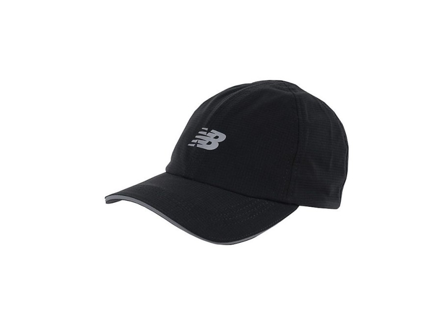 Men New Balance Hats & Gloves | 6 Panel Performance Hat Black