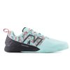 Men New Balance Soccer | Audazo V6 Pro In Bright Cyan With Black And Silver