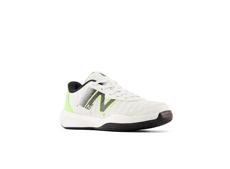 Kid New Balance Big Kids | Kid'S 996V5 White With Hi-Lite