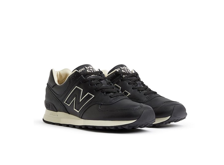 Men New Balance Lifestyle | Made In Uk 576 Black With Cement