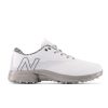 Men New Balance Golf | Fresh Foam X Defender Sl Golf Shoes White With Grey