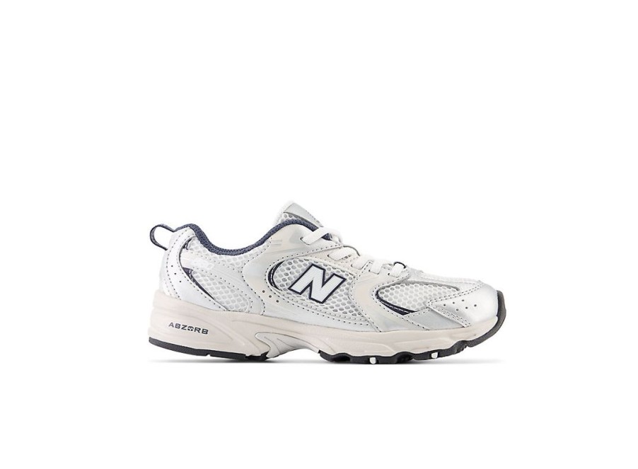 Kid New Balance Little Kids | 530 Bungee Summer Fog With Nimbus Cloud And Nb Navy