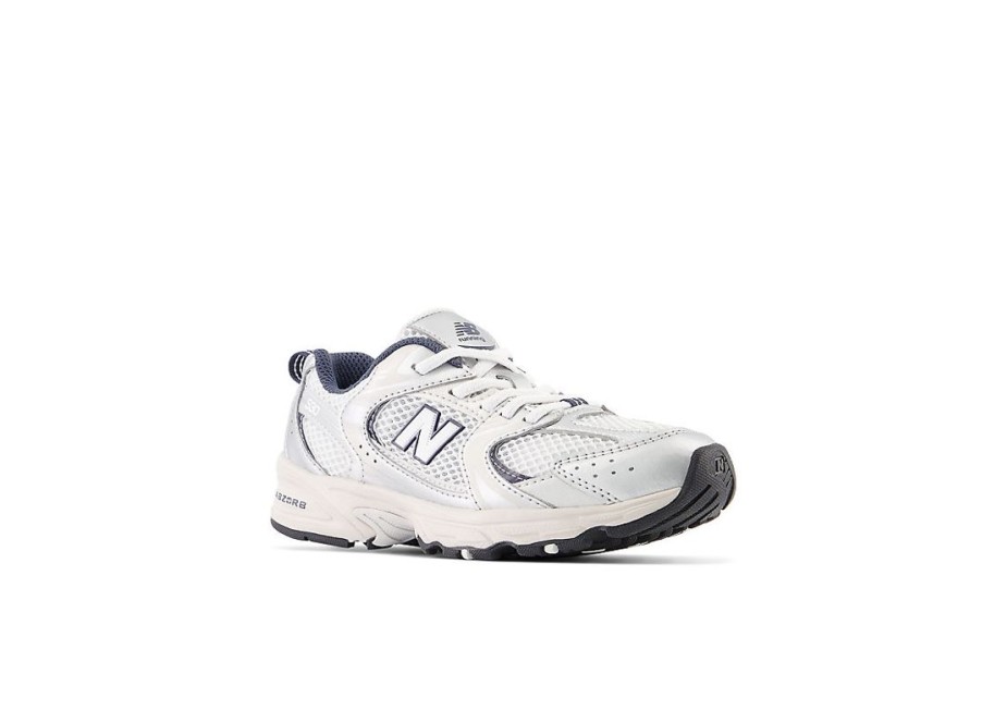 Kid New Balance Little Kids | 530 Bungee Summer Fog With Nimbus Cloud And Nb Navy