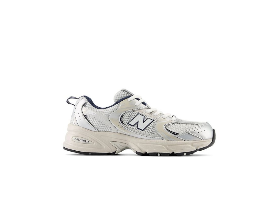 Kid New Balance Big Kids | 530 Summer Fog With Nimbus Cloud And Nb Navy