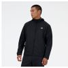 Men New Balance Jackets & Vests | Athletics Woven Jacket Black