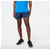 Men New Balance Shorts | Accelerate 5 Inch Short Natural Indigo