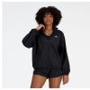 Women New Balance Jackets & Vests | Athletics Packable Jacket Black