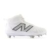 Men New Balance Baseball | Fuelcell 4040 V7 Mid-Metal Optic White With Raincloud