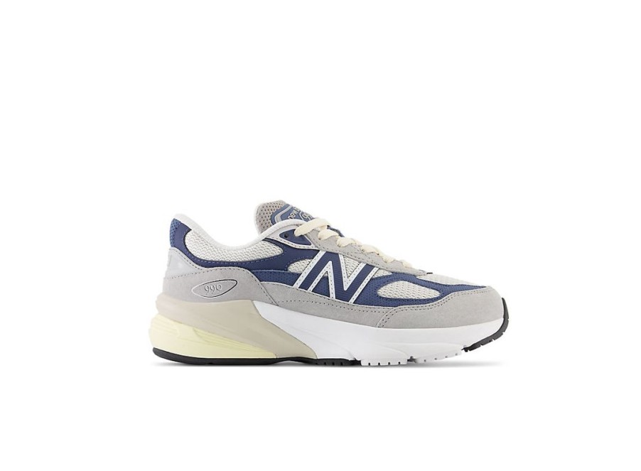 Kid New Balance Big Kids | Fuelcell 990V6 Marblehead With Vintage Indigo