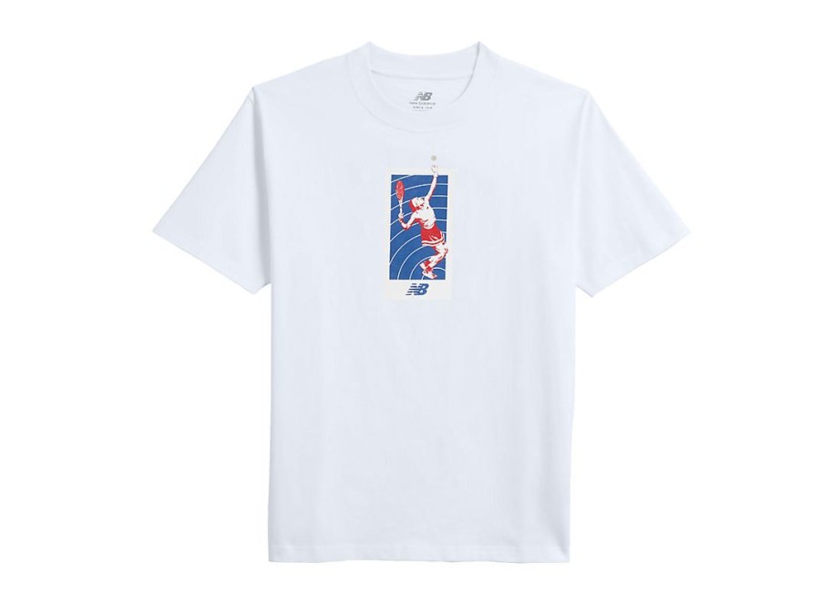 Men New Balance Shirts | Coco Gauff Melbourne T Shirt White