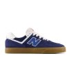 Men New Balance Lifestyle | Nb Numeric 574 Vulc Nb Navy With White