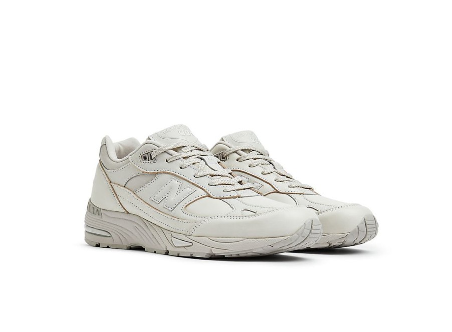 Men New Balance Lifestyle | Made In Uk 991V1 Contemporary Luxe Light Grey With Moonbeam And Pumice Stone