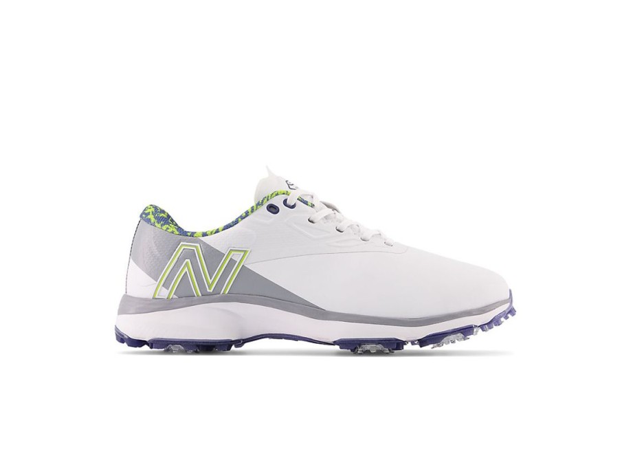 Men New Balance Golf | Fresh Foam X Defender Golf Shoes White With Grey