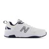 Men New Balance Training | Mx857V3 White With Navy And Rain Cloud