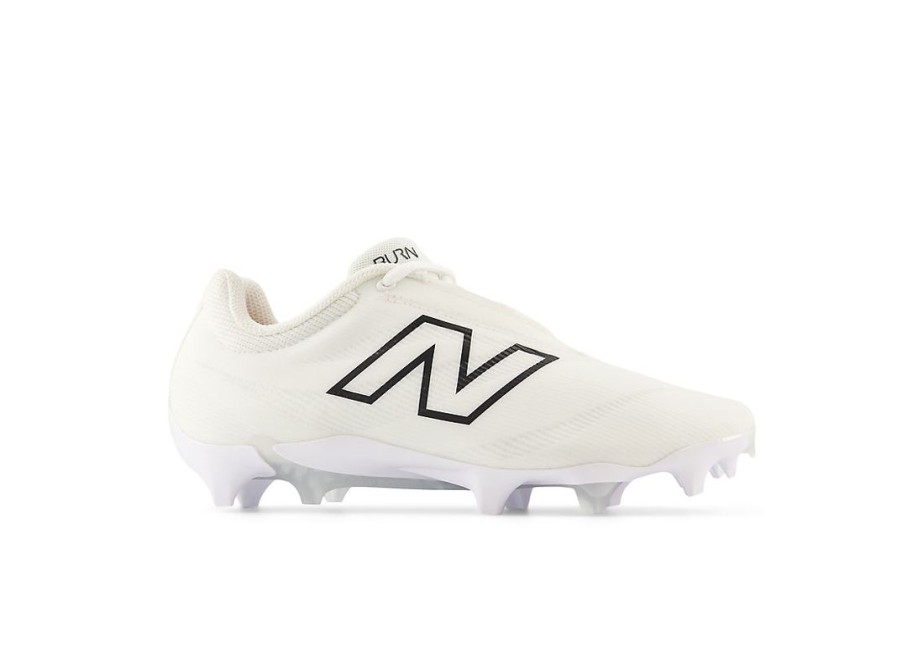 Women New Balance Lacrosse | Burnx4 White With Black