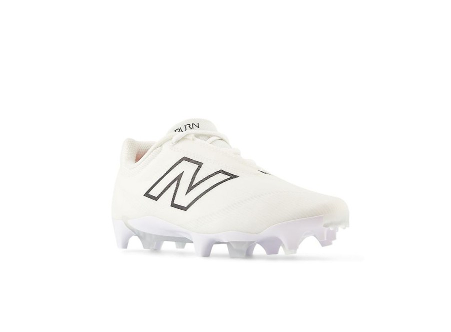 Women New Balance Lacrosse | Burnx4 White With Black