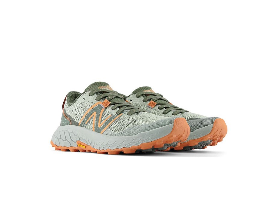 Women New Balance Running | Fresh Foam X Hierro V7 Silver Moss With Deep Olive Green