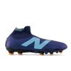 Men New Balance Soccer | Tekela Pro Fg V4+ Nb Navy With Team Sky Blue And Hot Mango