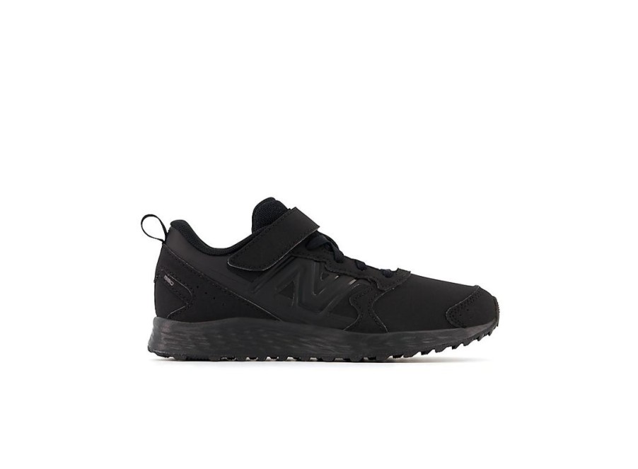 Kid New Balance Big Kids | Fresh Foam 650V1 Bungee Lace With Top Strap Black