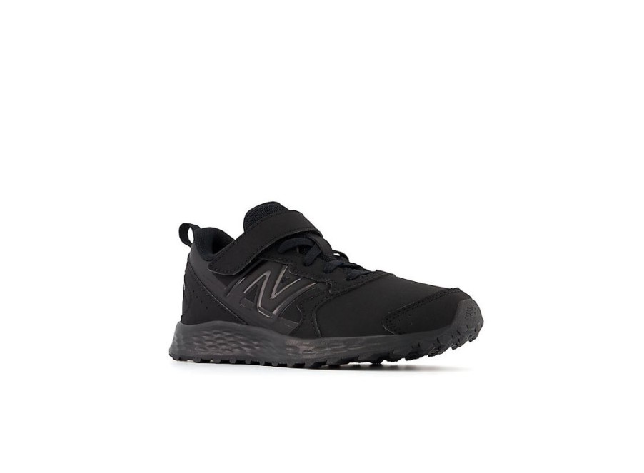 Kid New Balance Big Kids | Fresh Foam 650V1 Bungee Lace With Top Strap Black