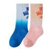 Kid New Balance Socks | Kids Tie Dye Crew Socks 2 Pack Asst2 Colors