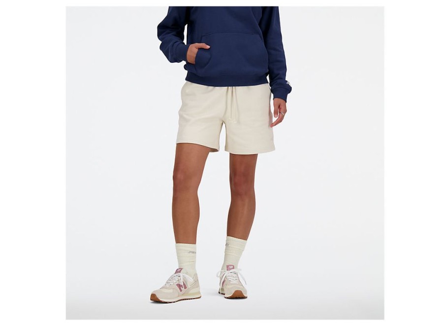 Women New Balance Shorts | Athletics French Terry Short Linen