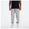 Men New Balance Pants | Sport Essentials Fleece Jogger Athletic Grey