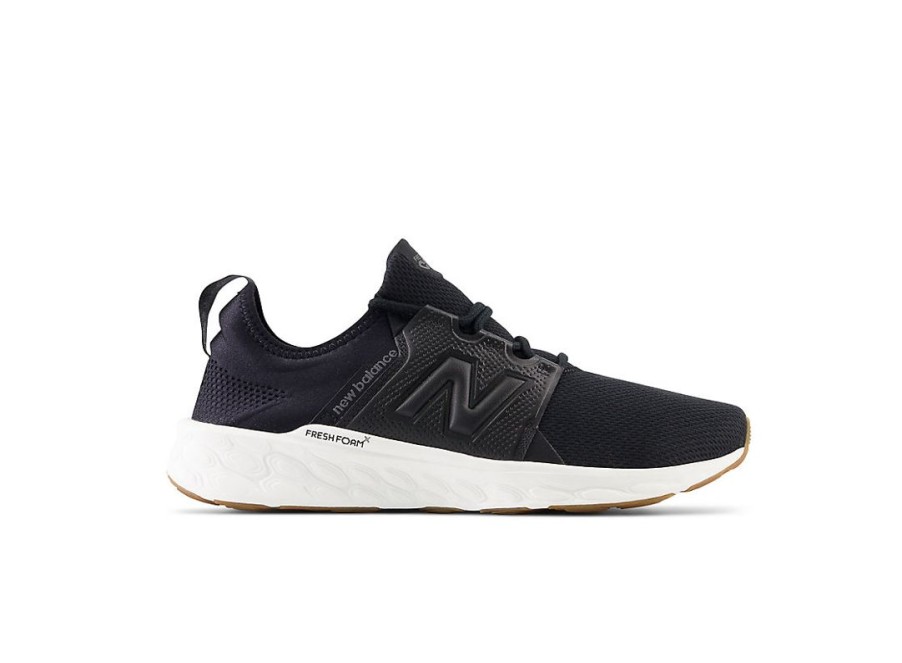 Men New Balance Running | Fresh Foam X Cruz V3 Black With Blacktop And Gum