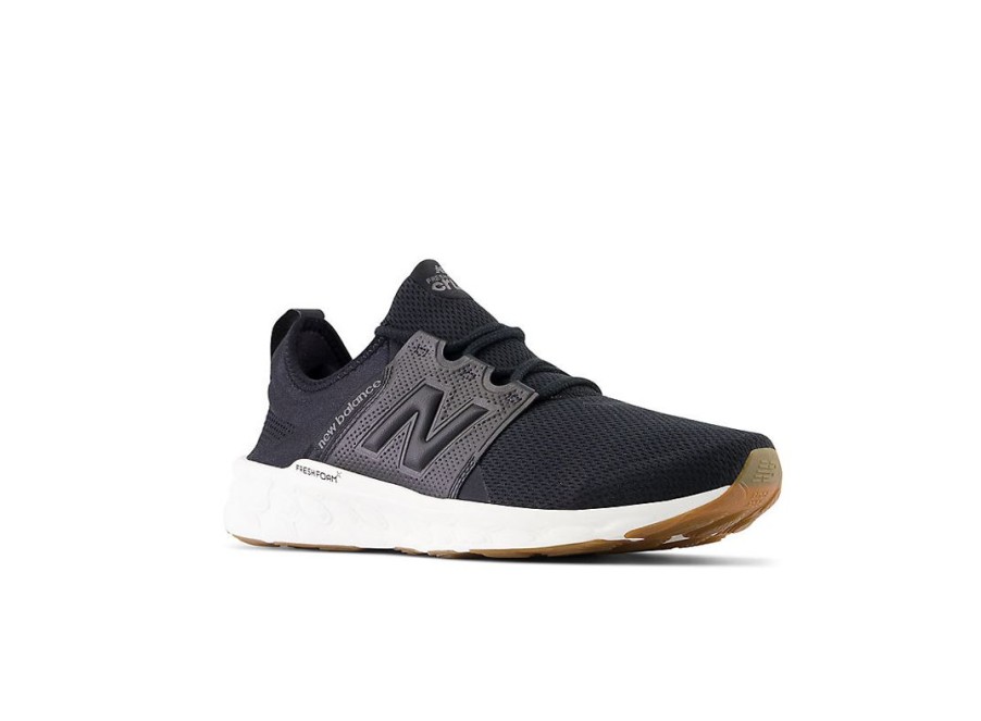 Men New Balance Running | Fresh Foam X Cruz V3 Black With Blacktop And Gum