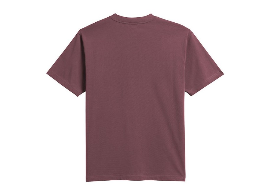 Men New Balance Shirts | Professional Athletic T-Shirt Washed Burgundy