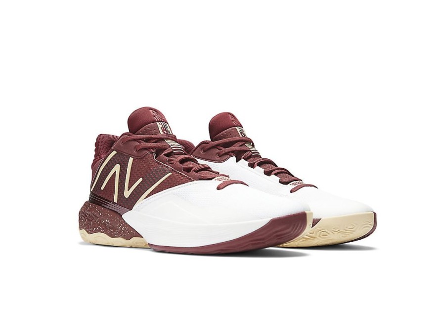 Men New Balance Lifestyle | Two Wxy V4 Optic White With Mercury Red And Gold