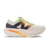 Women New Balance Running | Fuelcell Supercomp Elite V4 White With Bleached Lime Glo And Hot Mango