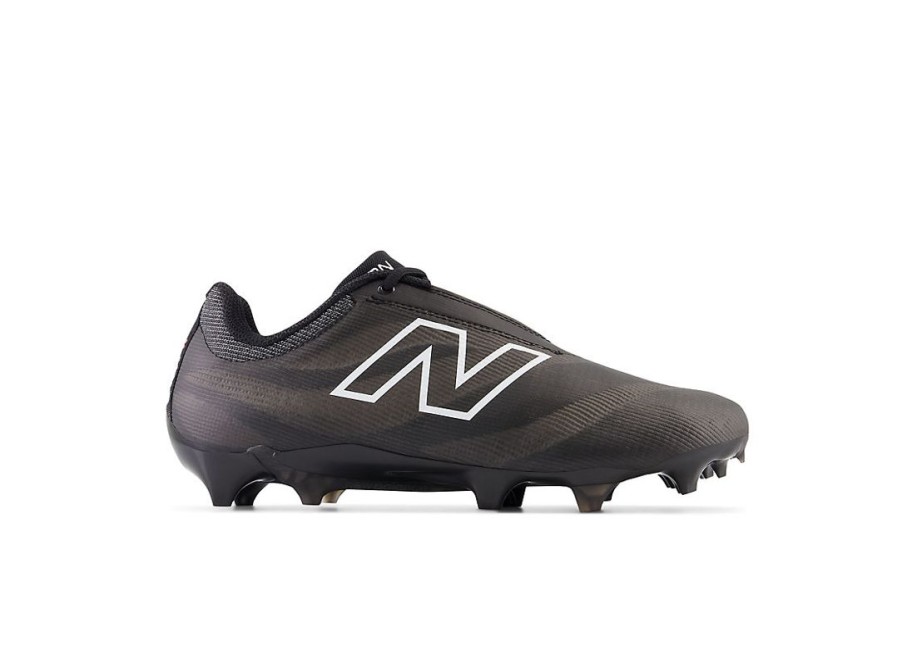 Men New Balance Lacrosse | Burnx4 Black With Blacktop