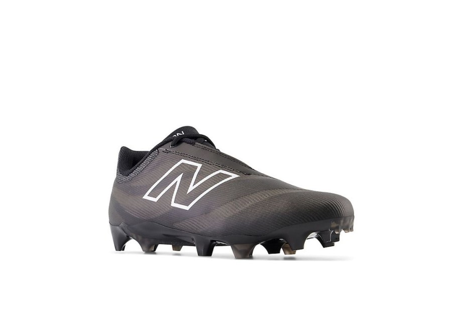 Men New Balance Lacrosse | Burnx4 Black With Blacktop