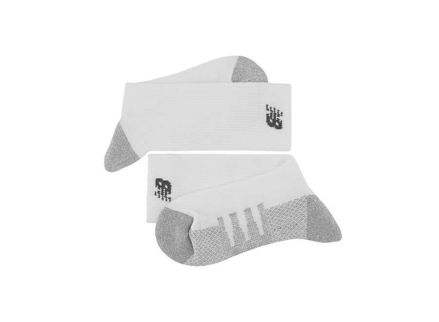 Women New Balance Volleyball | Coolmax Crew Socks 2 Pack White