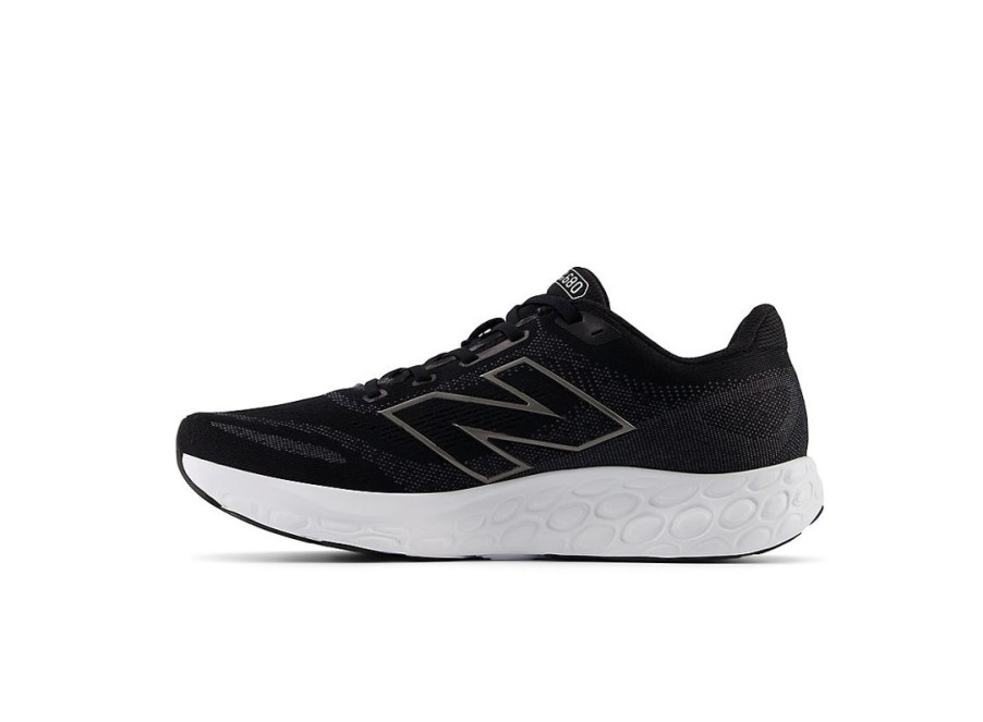 Men New Balance Running | Fresh Foam 680V8 Black With Magnet And Black Metallic