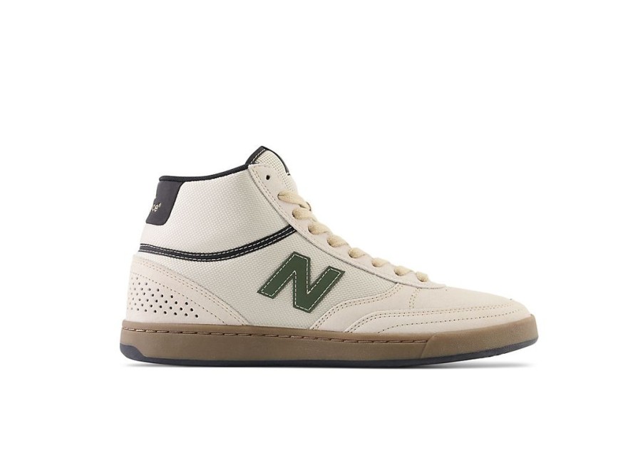 Men New Balance Lifestyle | Nb Numeric 440 High Sea Salt With Forest Green