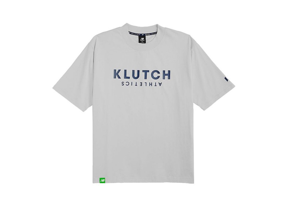 Men New Balance Klutch X Nb | Klutch X Nb Pre Game Chill T-Shirt Grey Matter