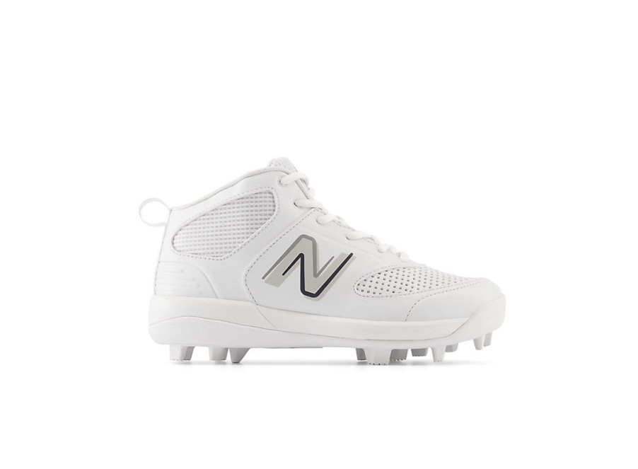 Kid New Balance Big Kids | 3000 V6 Rubber Molded Synthetics White