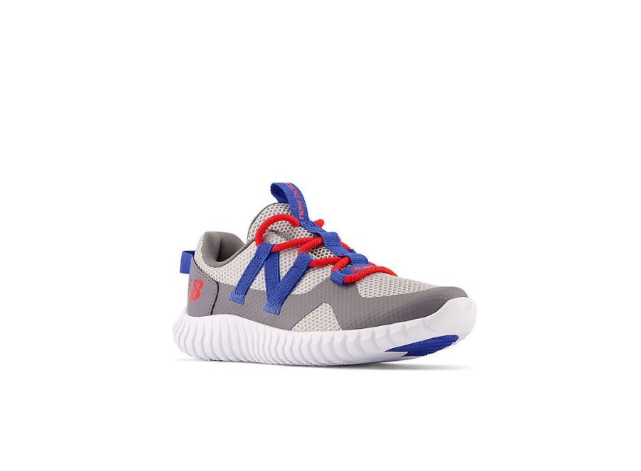 Kid New Balance Little Kids | Playgruv V2 Bungee Grey With True Red