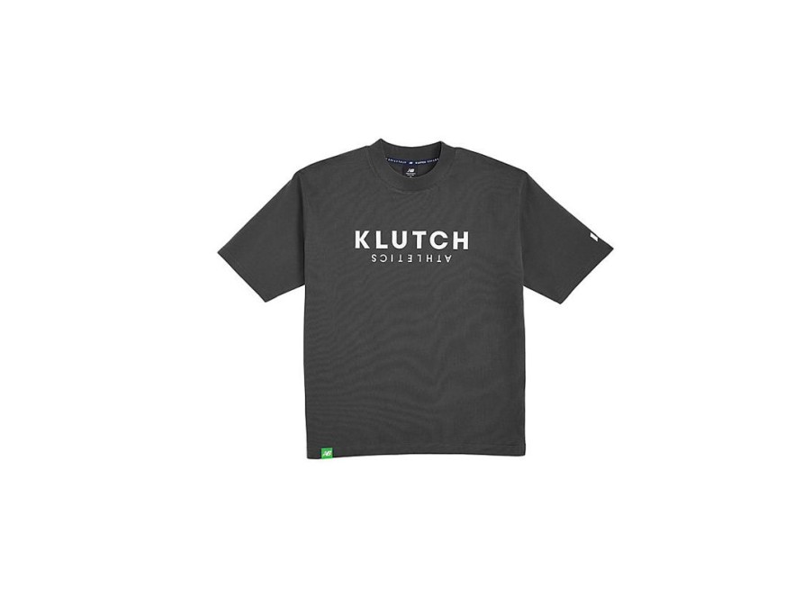 Men New Balance Graphic T-Shirts | Klutch X Nb Kids T-Shirt Blacktop