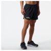 Men New Balance Shorts | Run For Life Impact Run 5 Inch Short Black