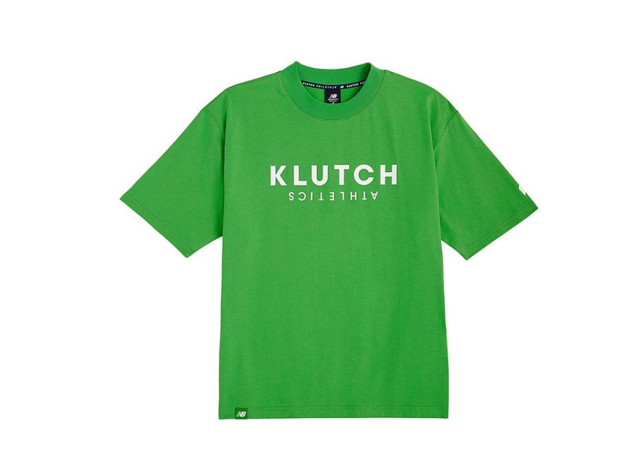 Men New Balance Klutch X Nb | Klutch X Nb Pre Game Chill T-Shirt Grass Green