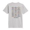 Men New Balance Shirts | 550 Color Graphic T-Shirt Athletic Grey