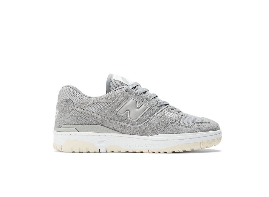 Men New Balance Lifestyle | 550 Slate Grey With Concrete And Macadamia Nut