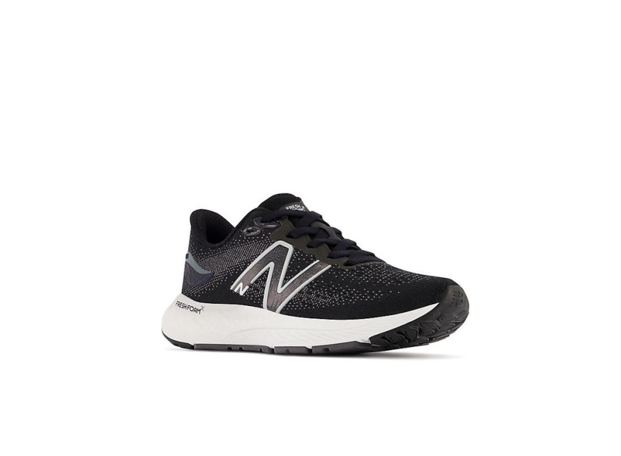 Kid New Balance Little Kids | Fresh Foam X 880V12 Black With Spring Tide And Ocean Grey