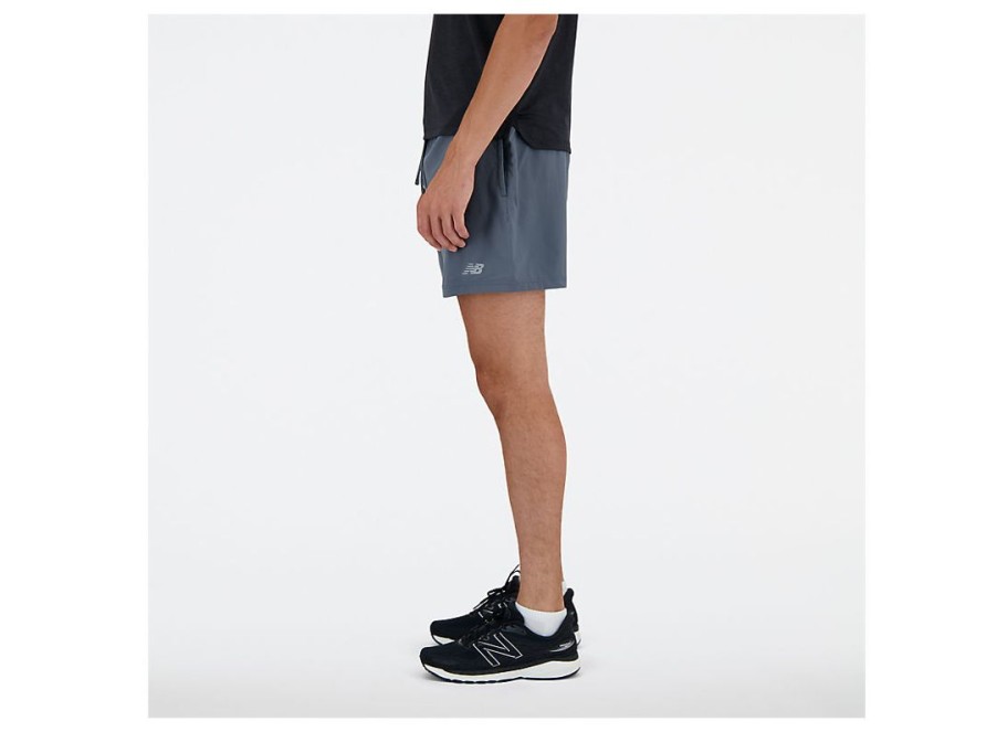 Men New Balance Shorts | Sport Essentials Short 5 Graphite