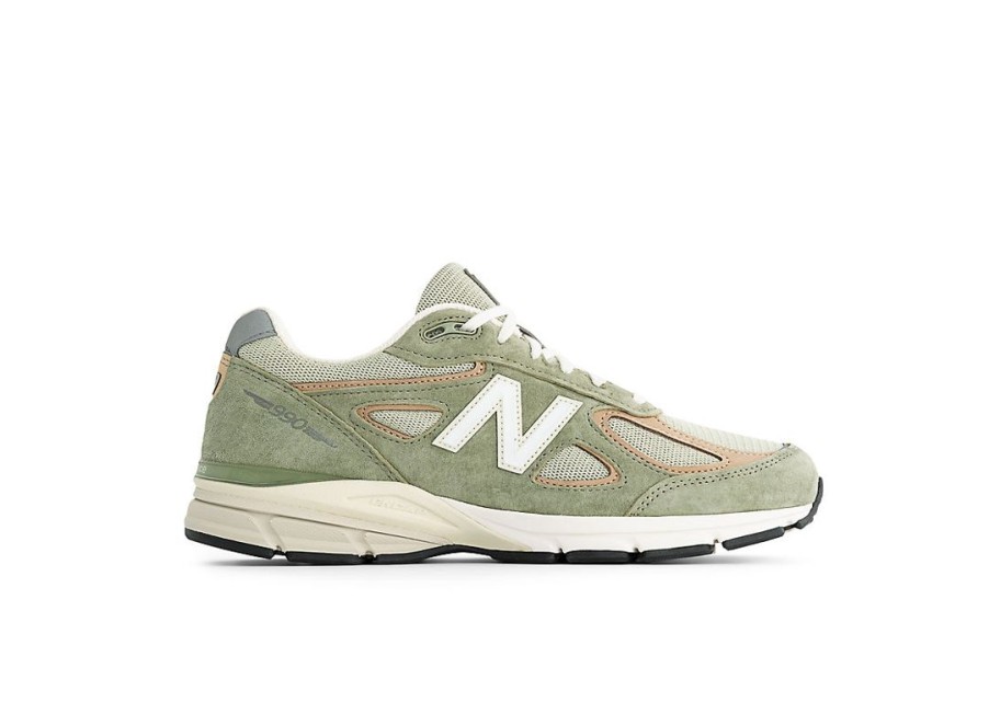 Men New Balance Lifestyle | Made In Usa 990V4 Olive With Incense